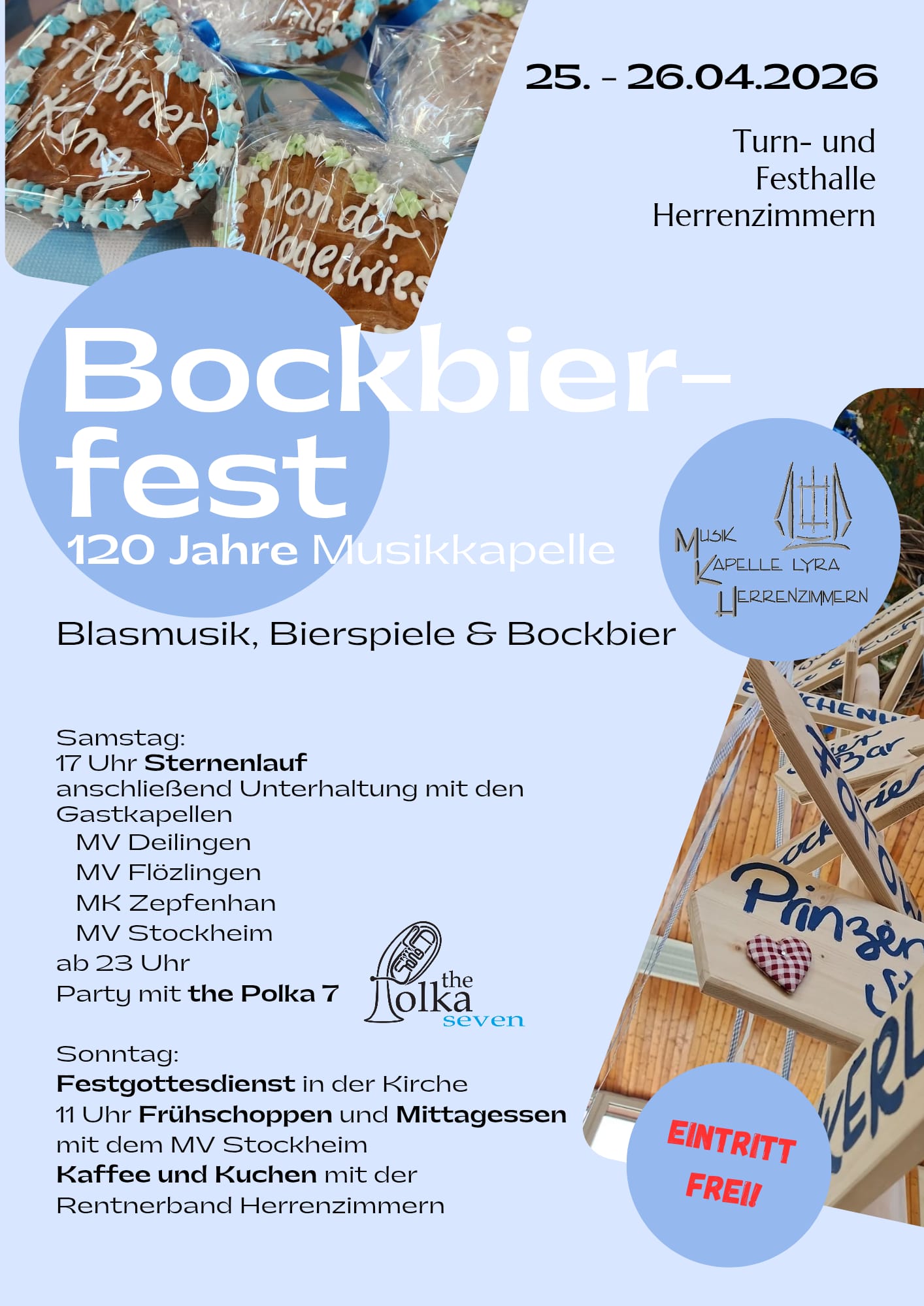 Bockbierfest - 120 Jahre MK "Lyra" Herrenzimmern